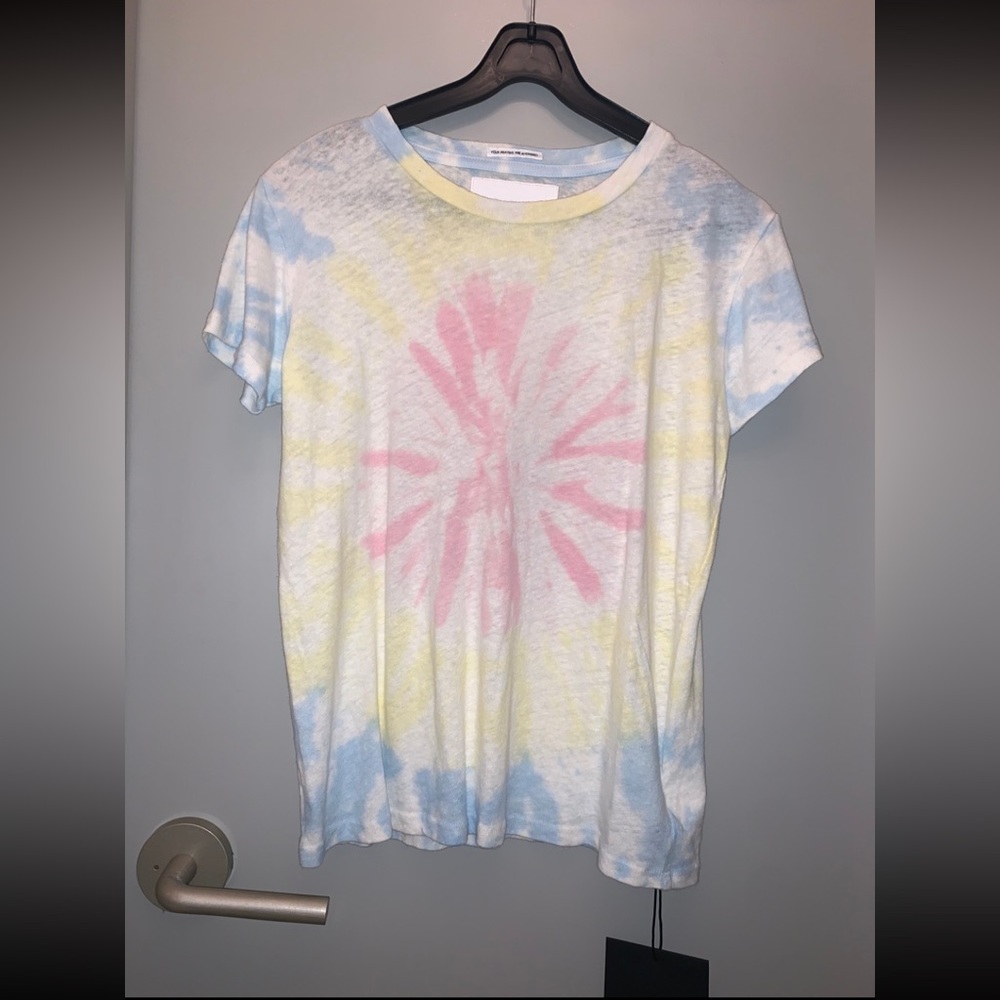 Mother denim tie-dye tee